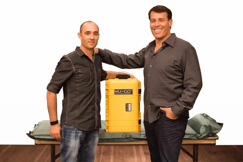 Tony Robbins using HUGO